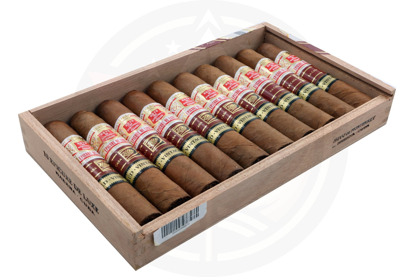 HOYO DE MONTERREY EPICURE DE LUXE  LCDH LA CASA DEL HABANO AGED 2014