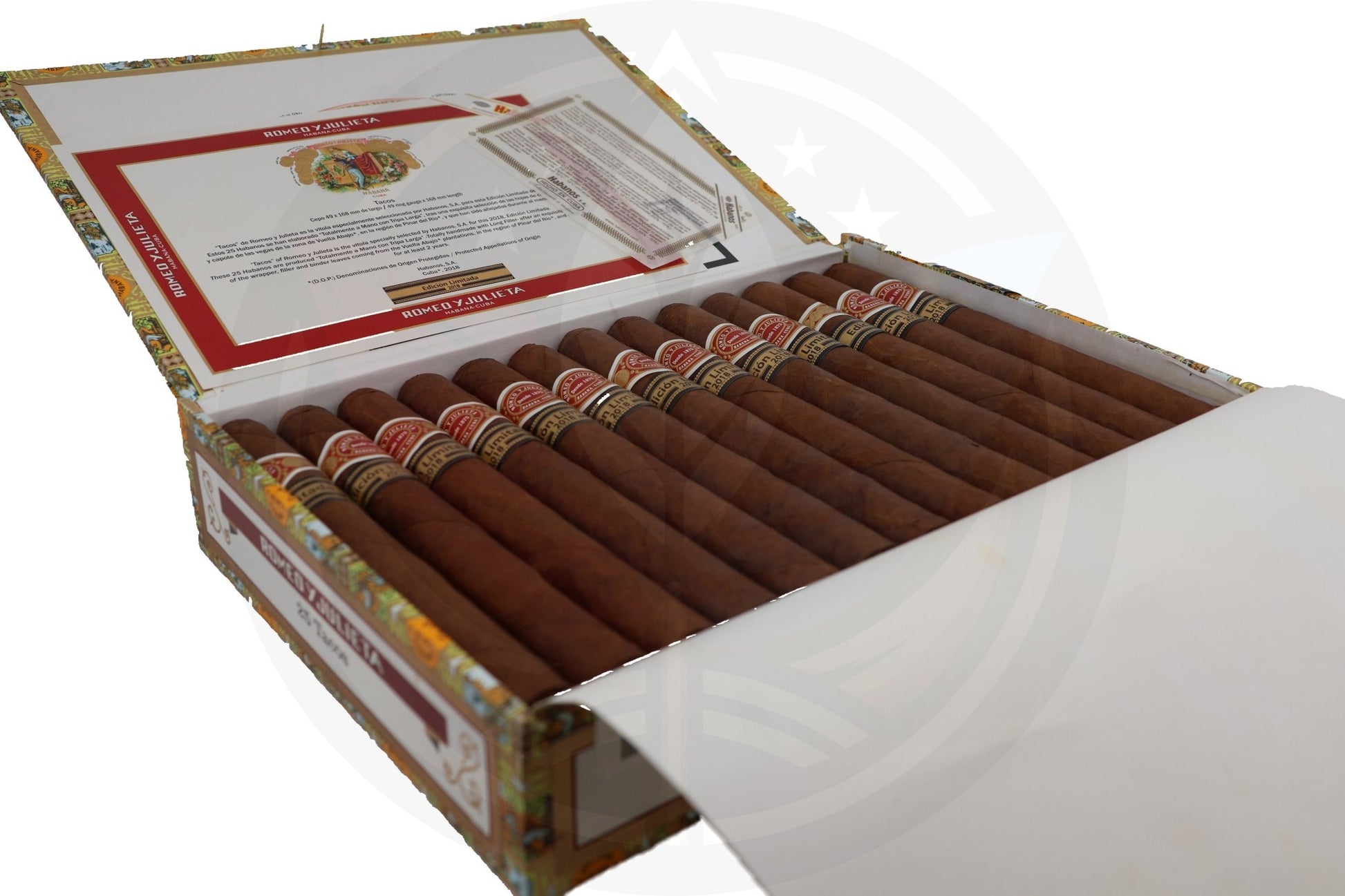 ROMEO Y JULIETA TACOS LIMITED EDITION 2018